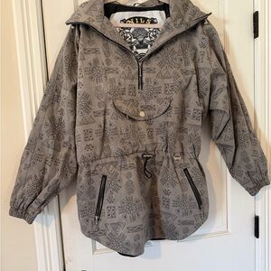 VINTAGE NILS Lightweight Drawstring Ski Jacket